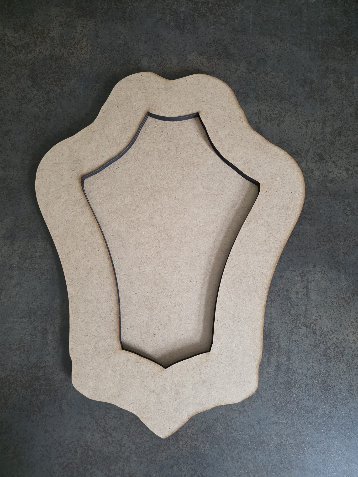 MDF - Barocke Grundform  - 4 tlg.