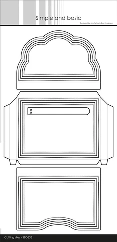 Simple and Basic - Simple and Basic die "A7/Giftcard envelope"