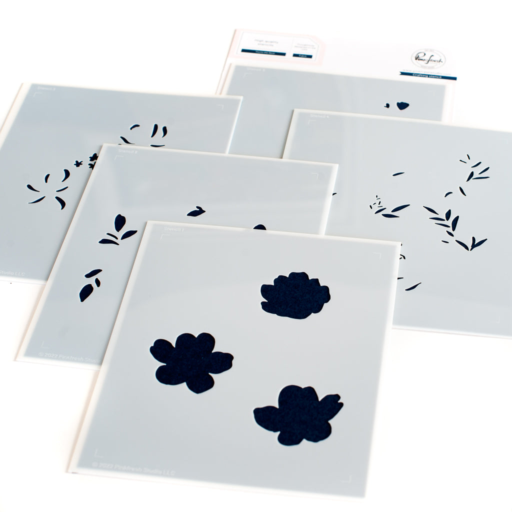 Pinkfresh Studio Stencils -  You're the Best stencil