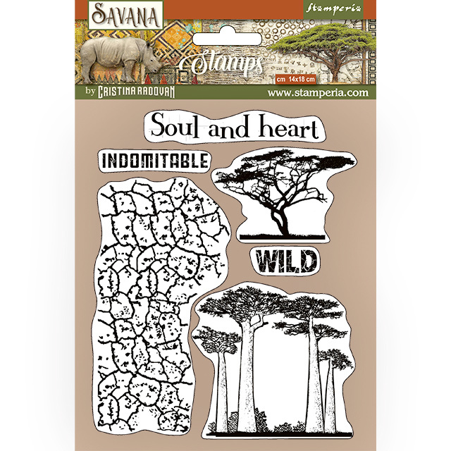 stamperia-natural-rubber-stamp-savana-crackle-and