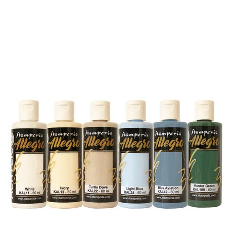 Stamperia - Timeless Allegro Paint Kit (6pcs)