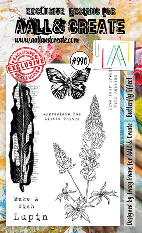 AALL & Create - Stamp Set A6 Butterfly Effect