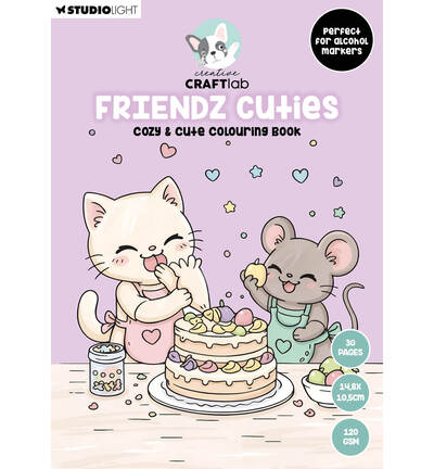 Craftlab - Cuties Friendz 30 Sheets nr. 10