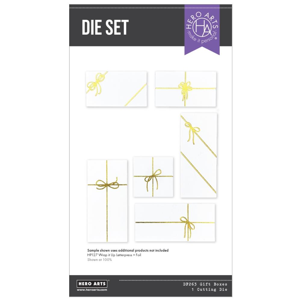 Hero Arts - Gift Boxes Die Set - Best Gift Ever