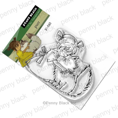 Penny Black - PURR ( CLEAR STAMP) 3 X4"