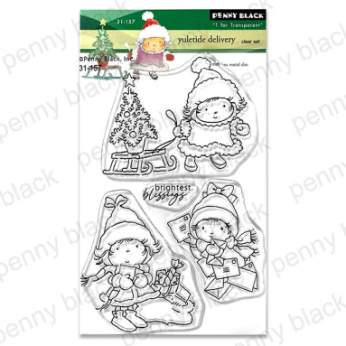Penny Black - Yuletide Delivery (clear stamps)