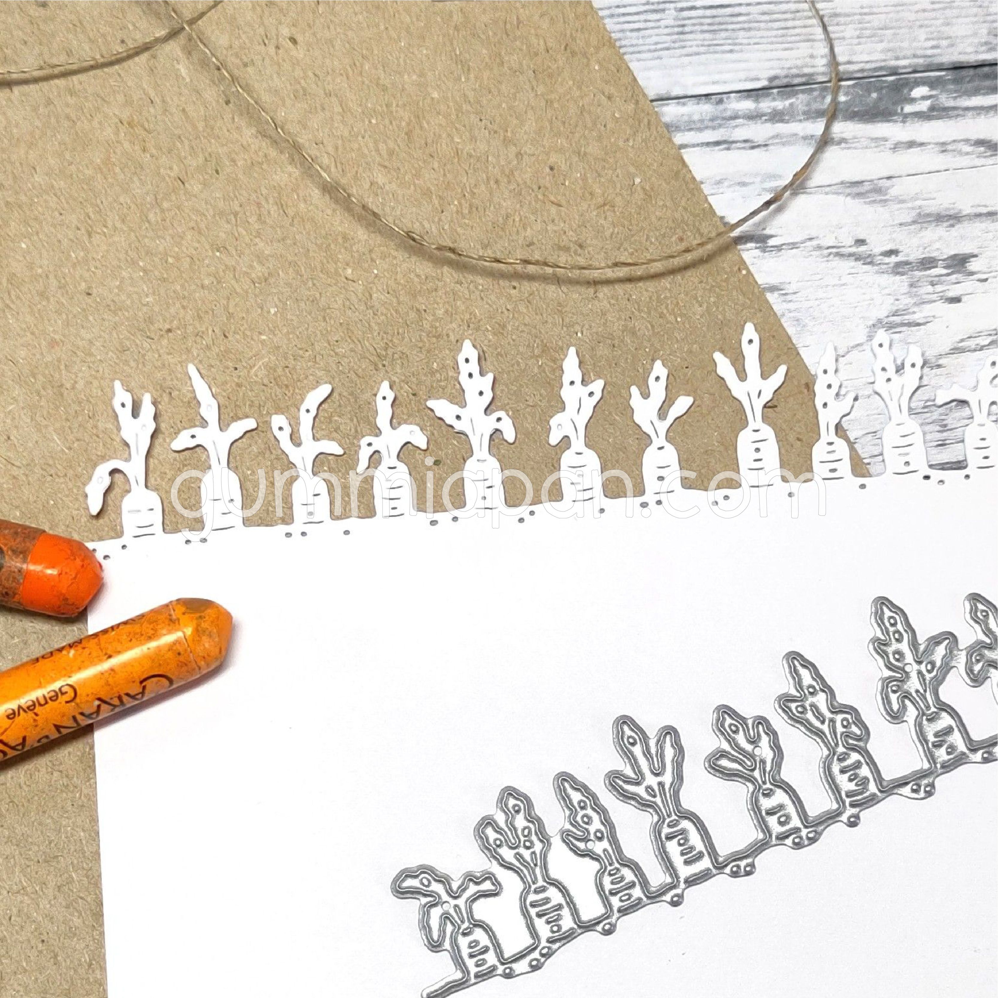 Gummiapan - Carrot Border  Gummiapan - Carrot Border