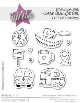 Kulricke Stempel "Roadtrip Clear Stamp Kulricke Stempel "Roadtrip Clear Stamp