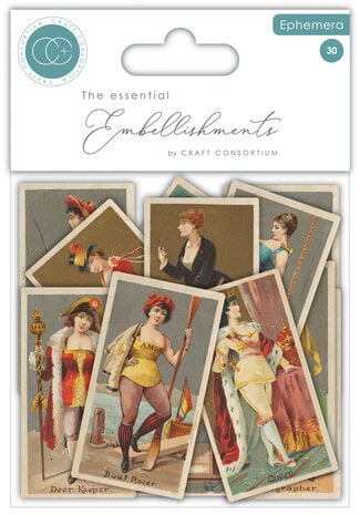 Craft Consortium - The Collector Ephemera Ladies (30pcs)