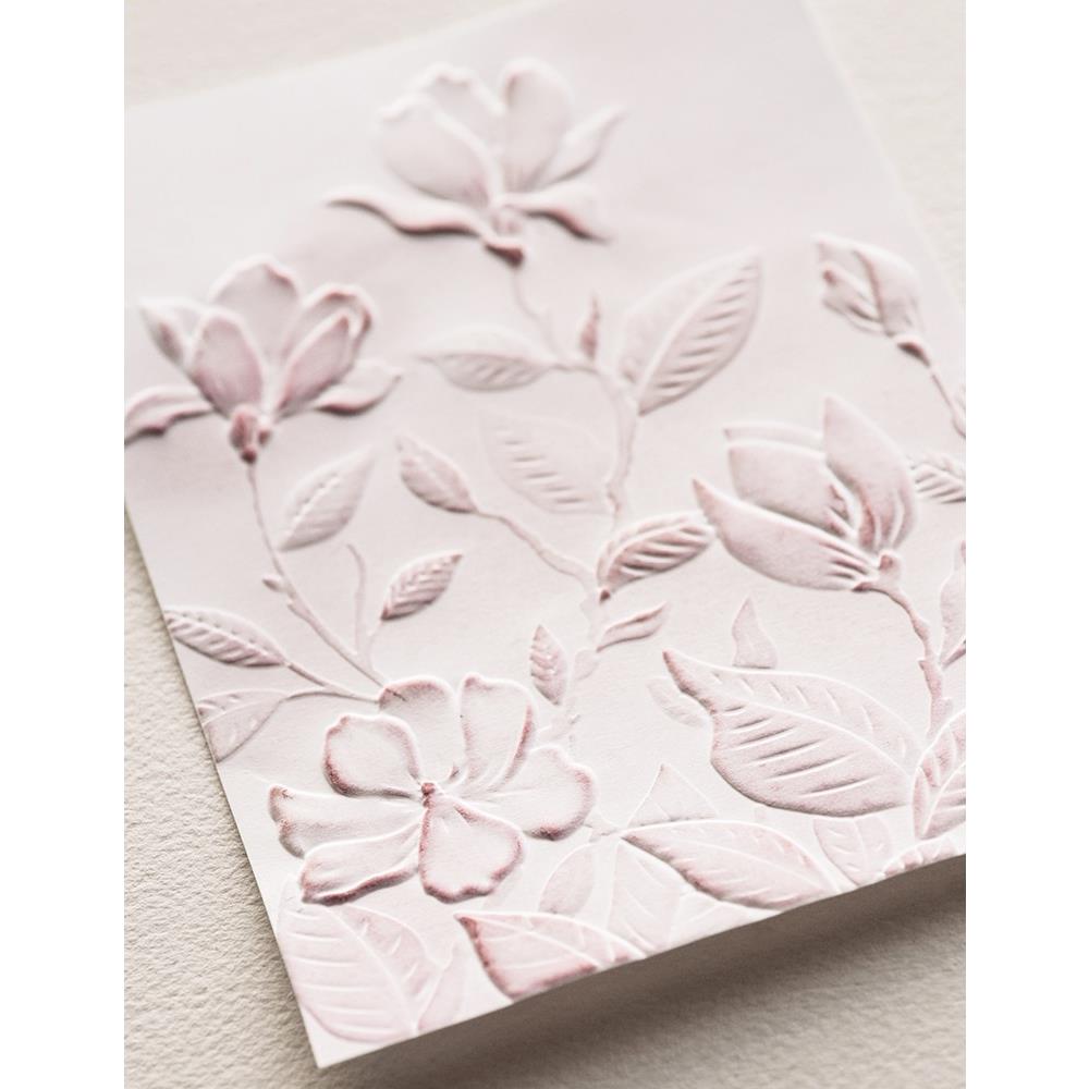 Memory Box 3D Embossing Folder & Dies - Marvelous Magnolia  Memory Box 3D Embossing Folder & Dies - Marvelous Magnolia