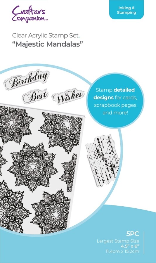 CC - Clearstamp - Majestic Mandalas