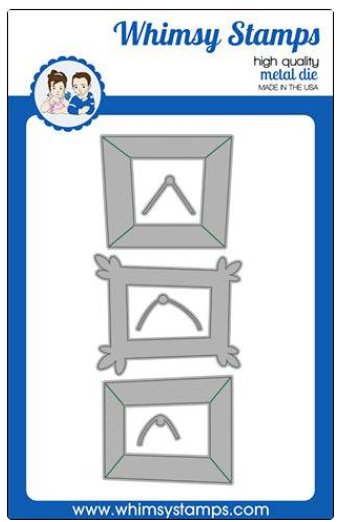 Whimsy Stamps - Funky Frames Die Set Whimsy Stamps - Funky Frames Die Set