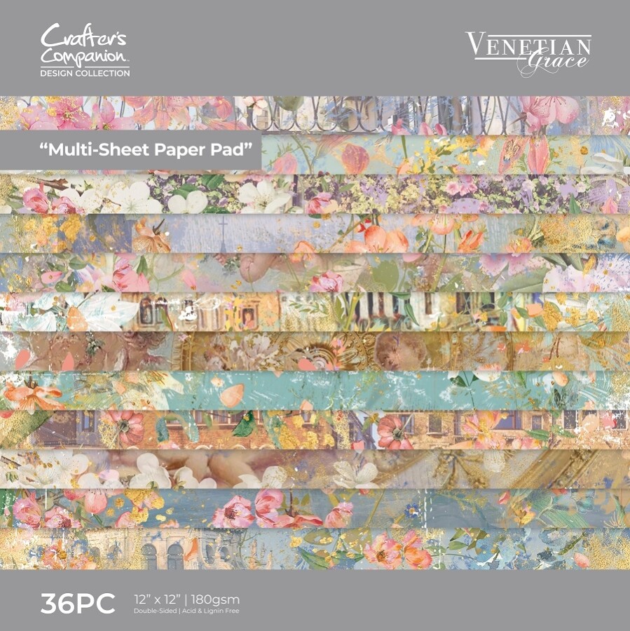 Nature's Garden - Venetian Grace - Paperpad 30x30 cm