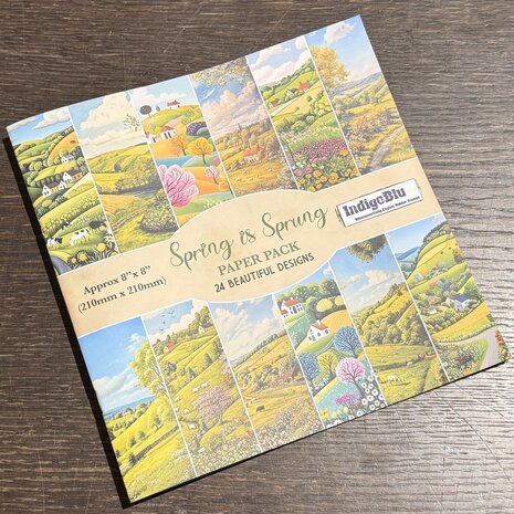 IndigoBlu -Spring is Sprung 8x8 Inch Paper Book