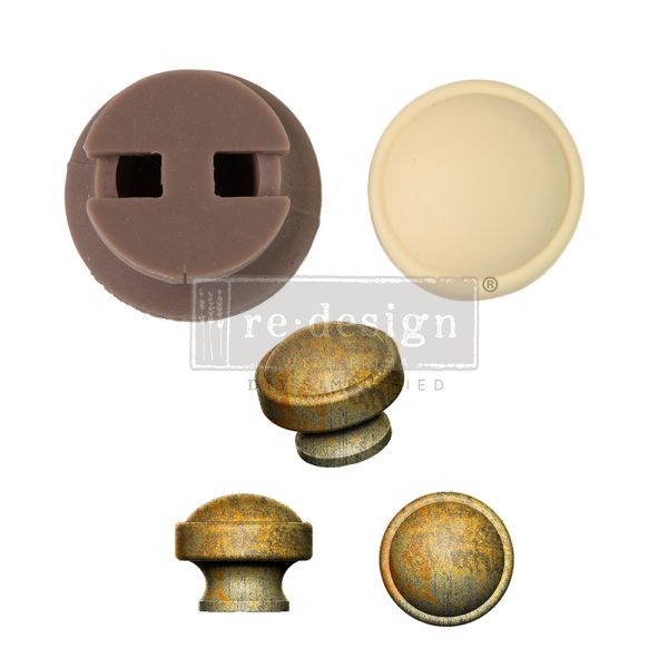 Re-Design with Prima - Cece Knob Mould – Regal Aura – 1 knob set, includes hardware
