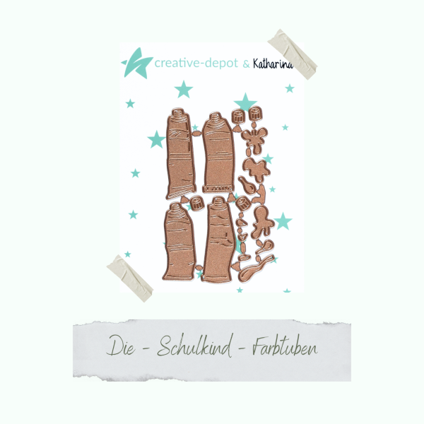 Creative Depot -  Die - Schulkind - Farbtuben 