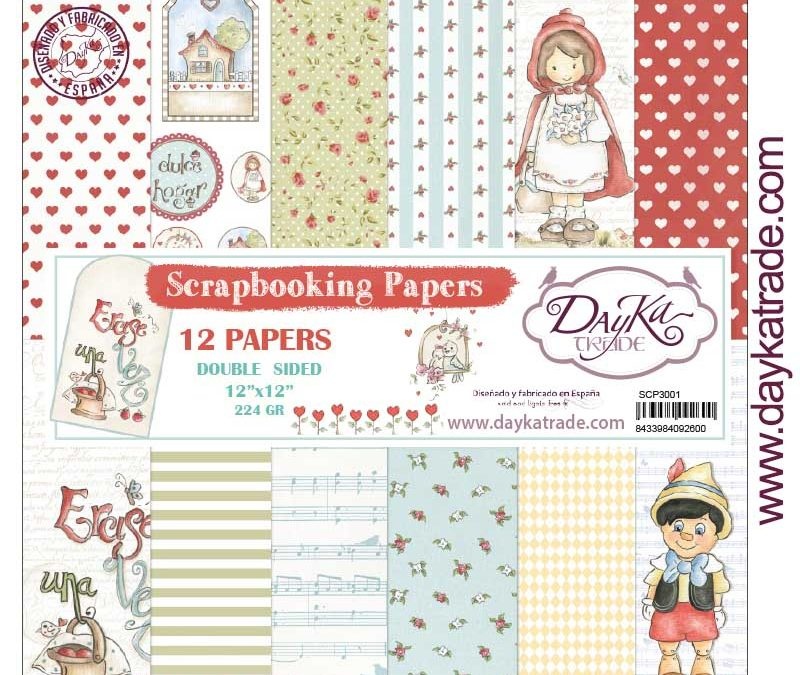 dayka-trade-erase-una-vez-12x12-inch-paper-pack-sc