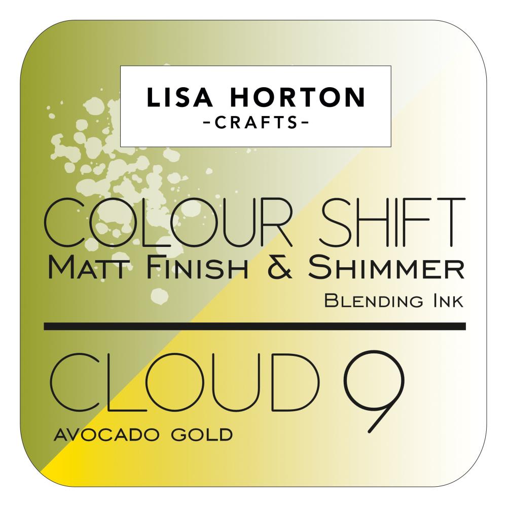 Lisa Horton Crafts Cloud 9 Color Shift Ink Pad - Avocado Gold 