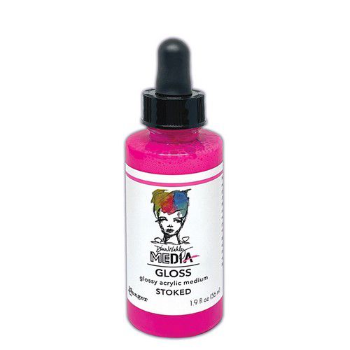 Ranger Dina Wakley MEdia Gloss - Stoked