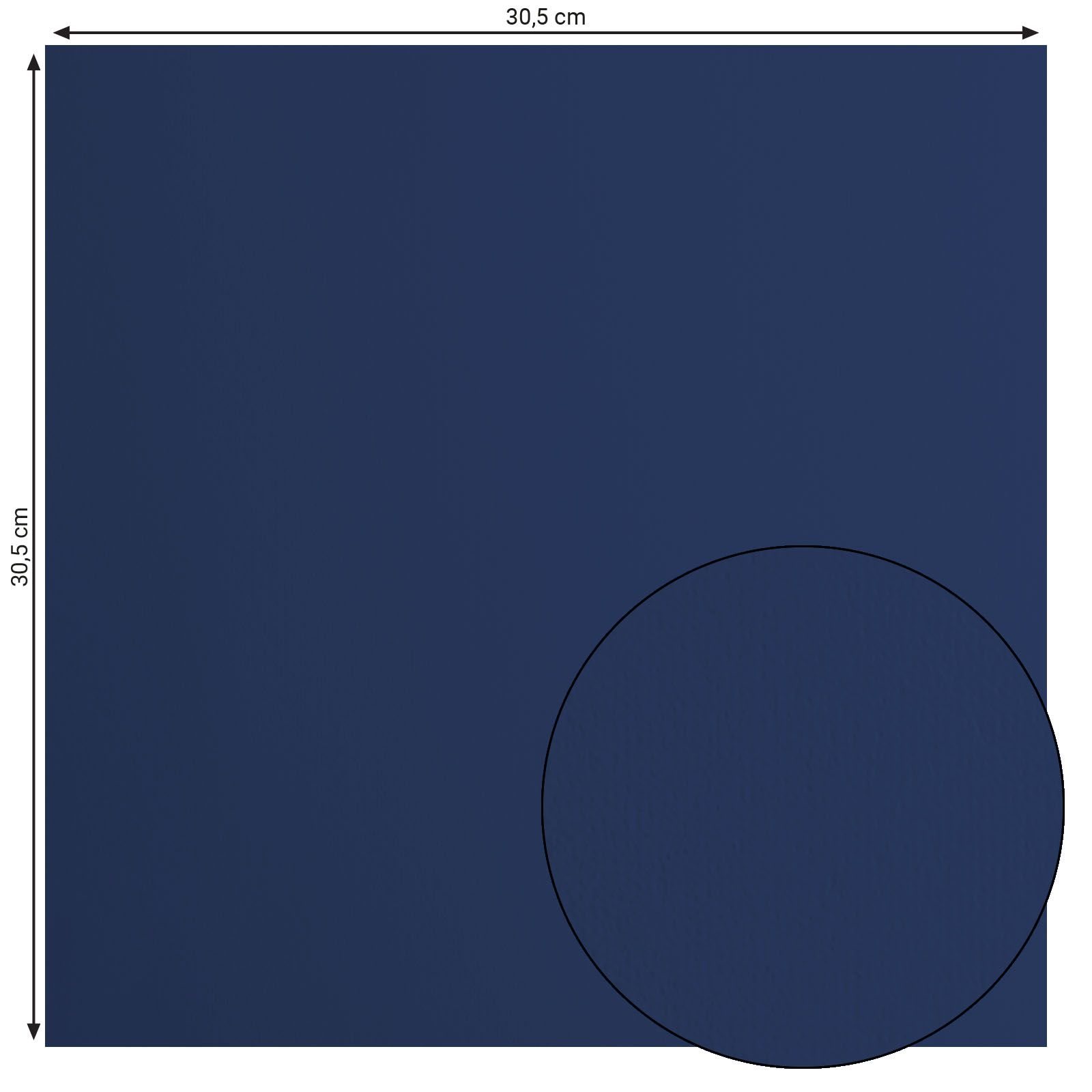 Florence • Tonkarton 216g Glatt 30,5x30,5cm Maritime 20x