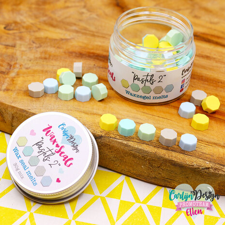 CarlijnDesign - Wax Seal Melts Pastels 2