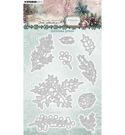Studio Light - Cutting Die - Christmas greens Christmas Blush nr. 1061