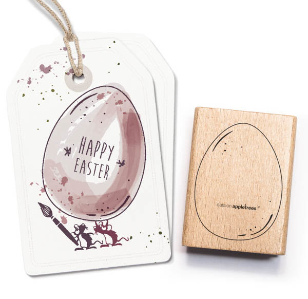 cats on appletrees - Stempel Ei 11 Outline cats on appletrees - Stempel Ei 11 Outline