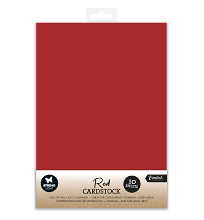 Studio Light - Paper set Christmas Red Consumables nr. 50