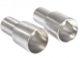 Metall Flaschenkerzenhalter f.Stabkerzen silber