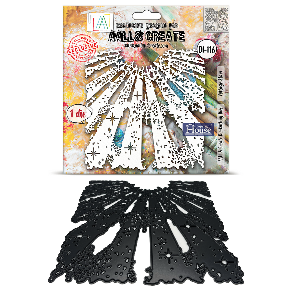 AALL & Create - Stark Stars Die-Cutting Die Set Voltage Stars