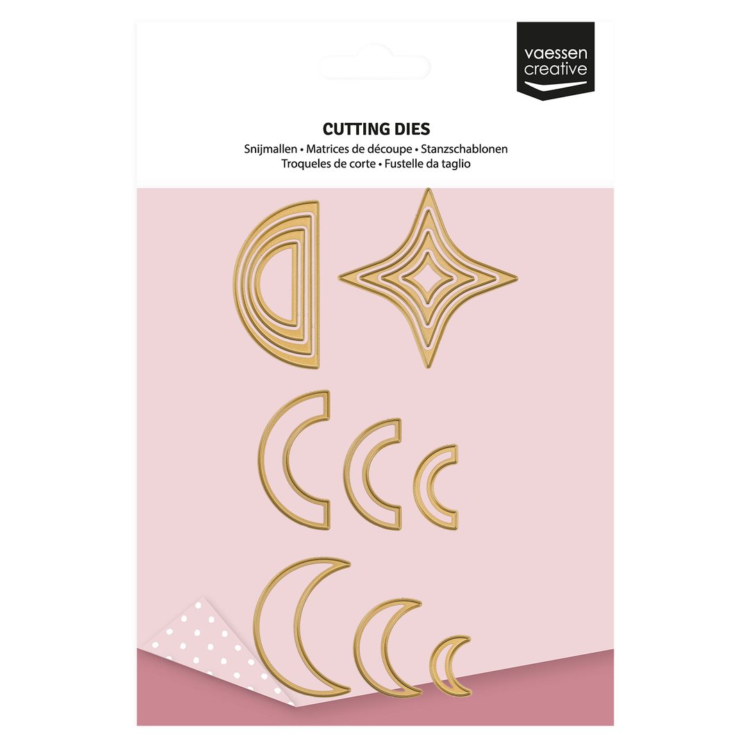 Vaessen Creative • Mini Stanzschablonen Grundformen 2 14St.