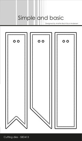 Simple and Basic - Tall Tags Dies