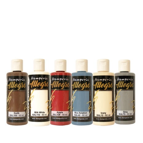 Stamperia - Family Allegro Paint Kit (6pcs)