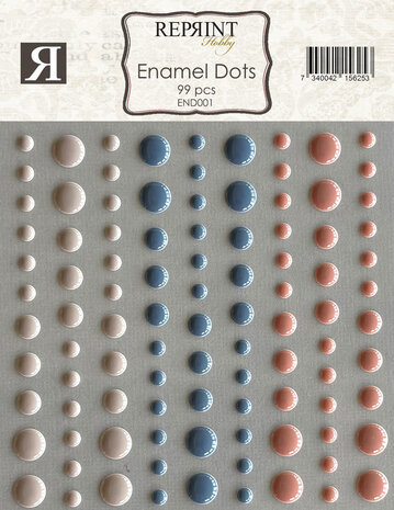 Reprint - Cozy Season Enamel Dots (99pcs)