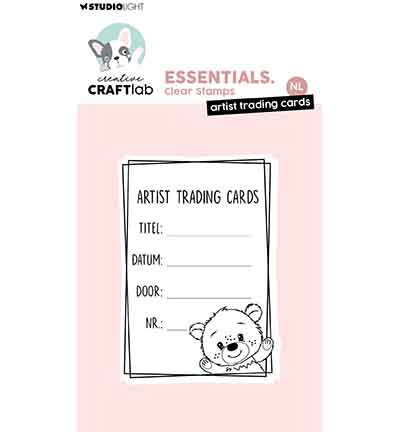 Studio Light - Clear Stamps - Artist trading cards Essentials nr. 882 Studio Light - Clear Stamps - Artist trading cards Essentials nr. 882
