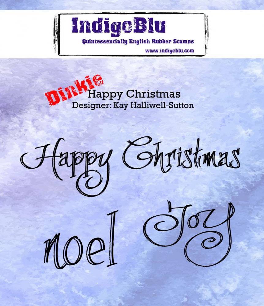 indigoblu-happy-christmas-a7-rubber-stamps-ind0213 indigoblu-happy-christmas-a7-rubber-stamps-ind0213