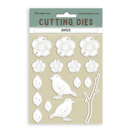 Stamperia - Birds A6 Cutting Dies