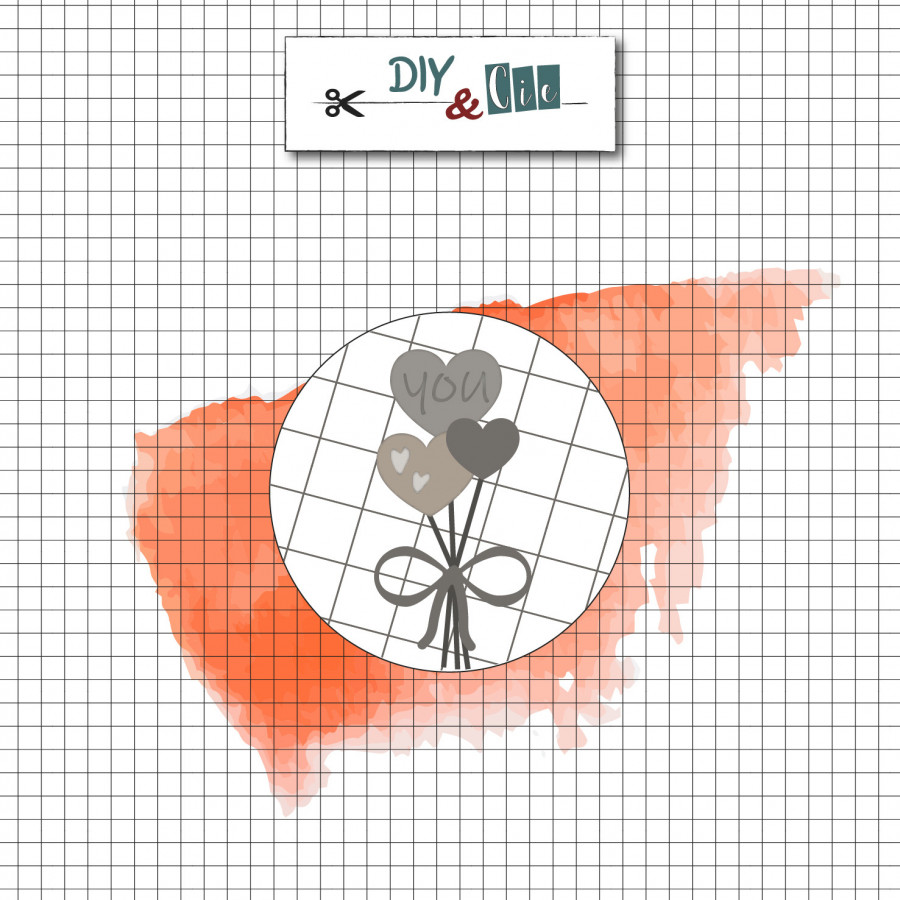 Head brass : Head brass 3D : Ballons - DIY and Cie - Waxsiegel Kopie