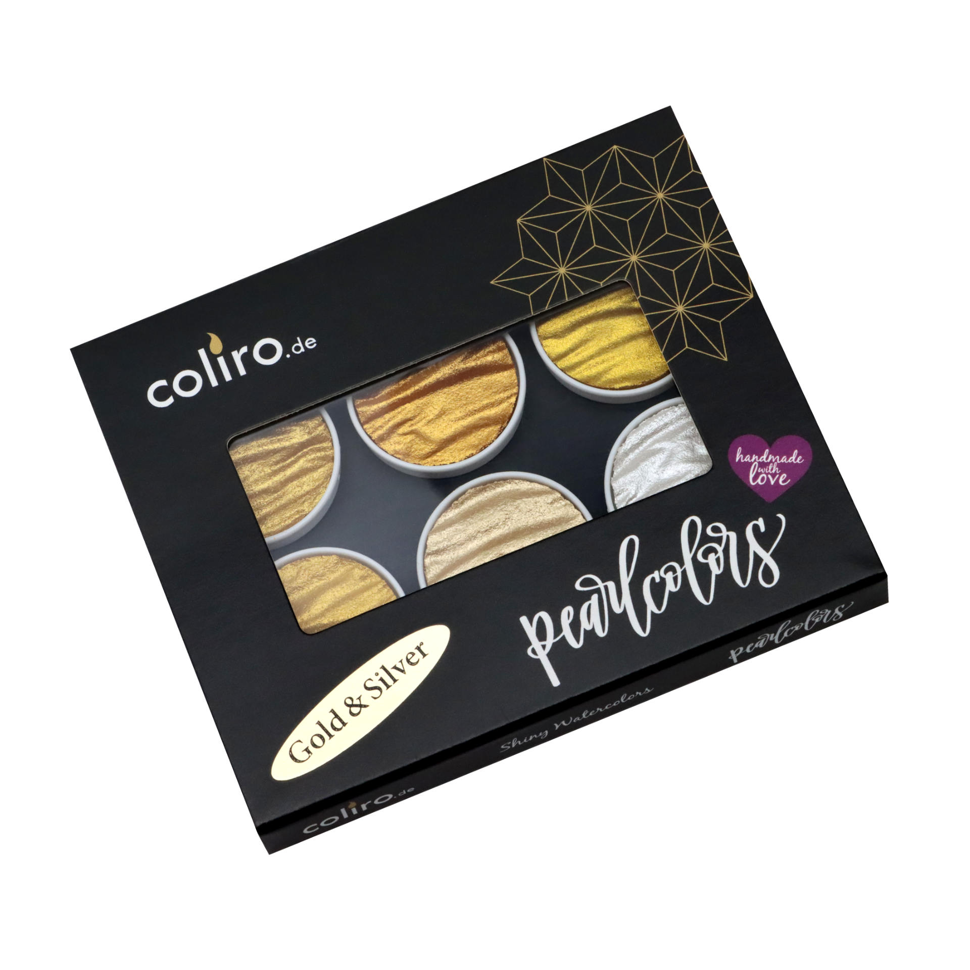 Coliro - "Gold & Silver" Pearlcolor Set Coliro - "Gold & Silver" Pearlcolor Set