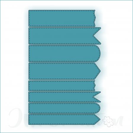 JM Creation - Banner für Texte - Stanzschablone