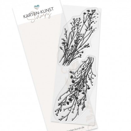 Karten-Kunst Clear Stamps KK-0263 - Blooming Plants