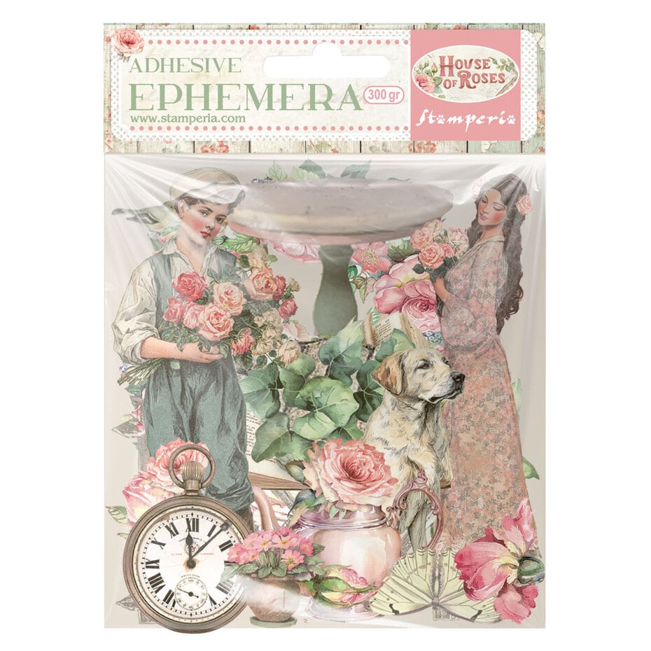 Stamperia - House of Roses Ephemera (46pcs)