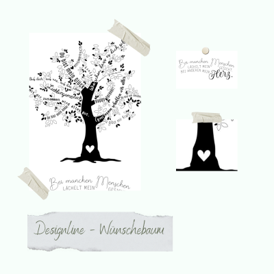 Creative Depot -  Stempelset - Designline - Wünschebaum  Creative Depot -  Stempelset - Designline - Wünschebaum