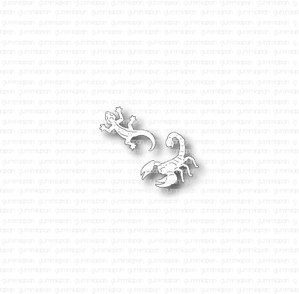 Gummiapan - Scorpion & Lizard