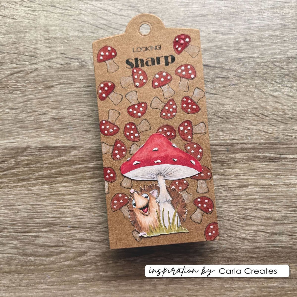 Vaessen Creative • Silikonstempel by Carla Creates Hedgy 1 13St.