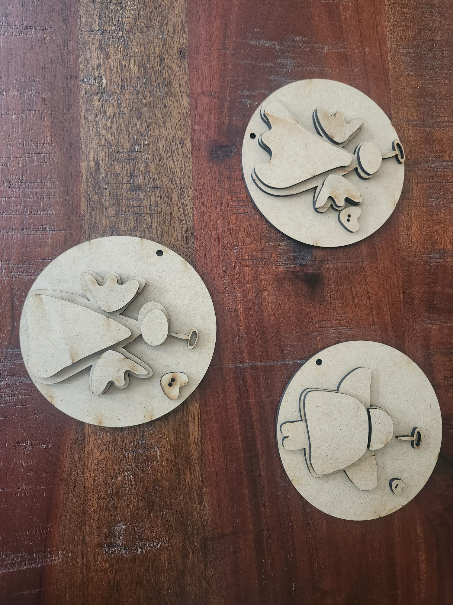 MDF - DIY Engel Kreise