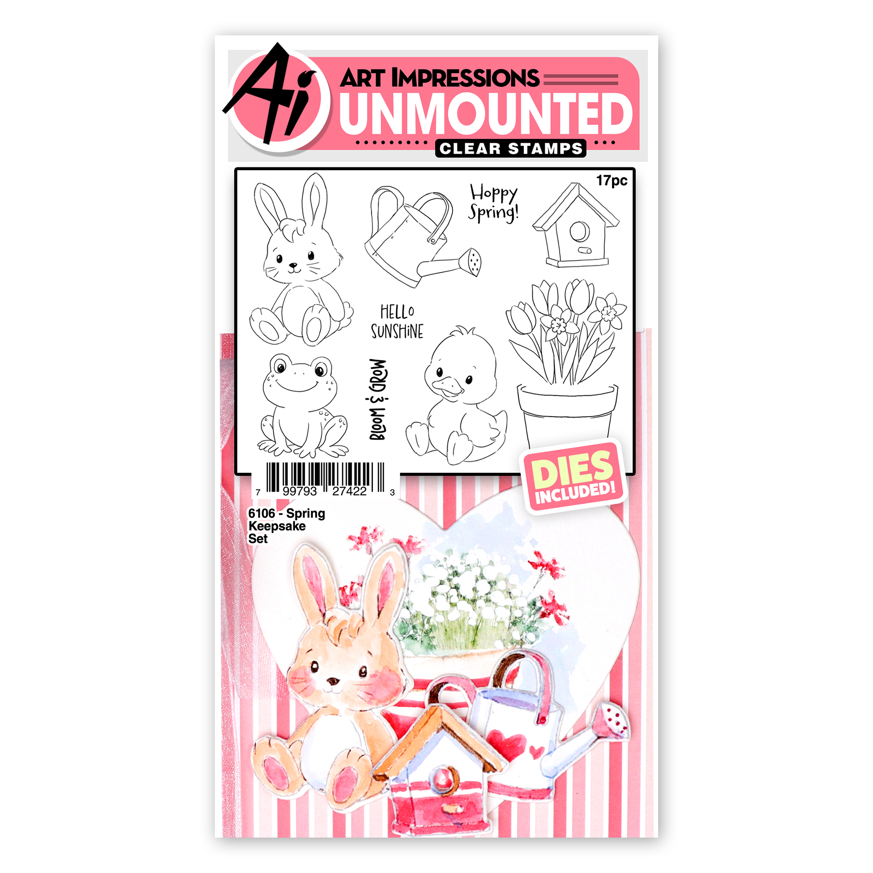 Art Impressions - Spring Keepsake Set