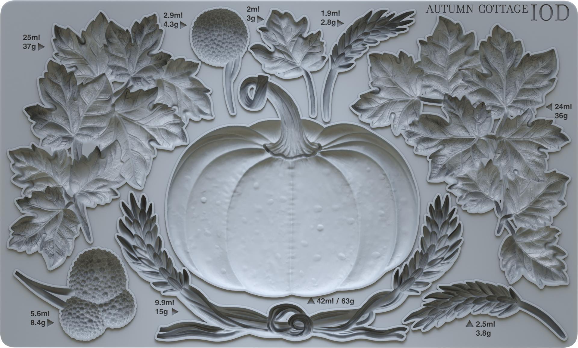 IOD Mould - Autumn Cottage IOD Mould - Autumn Cottage