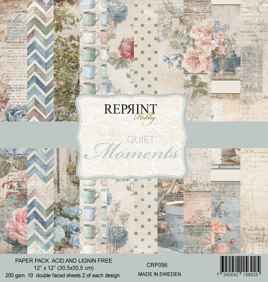 Reprint - Quiet Moments 12x12 Inch Paper Pack
