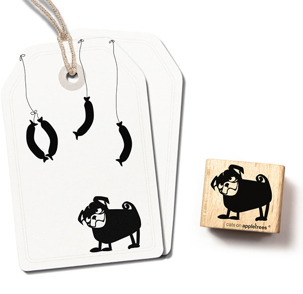 cats on appletrees - Stempel Mops Amadeus cats on appletrees - Stempel Mops Amadeus